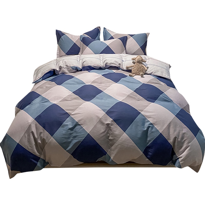 婵思 纯棉印花套件 在水一方系列