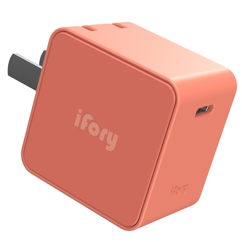 安福瑞ifory 18W充电器PD快充充电头TypeC接口适用iPhone11/8plus/x/xr支持苹果12 橙色
