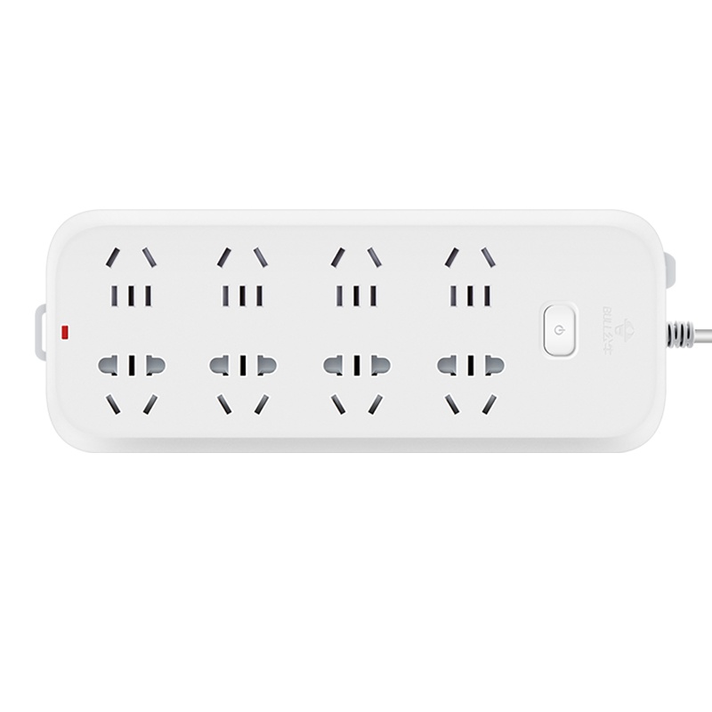 公牛(BULL)插座 GN-B5080新国标8插位总控开关全长5米带保护门电源插座/接线板/拖线板