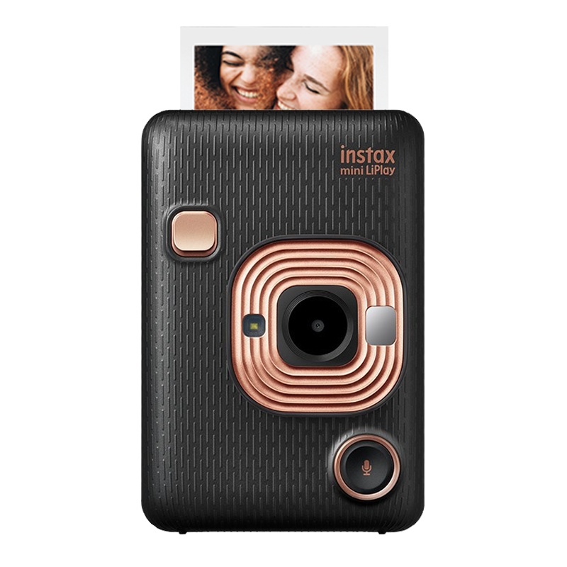 [数模来袭]富士(FUJIFILM)instax mini LiPlay典雅黑 立拍立得胶片相机 套餐四(含60张相纸)
