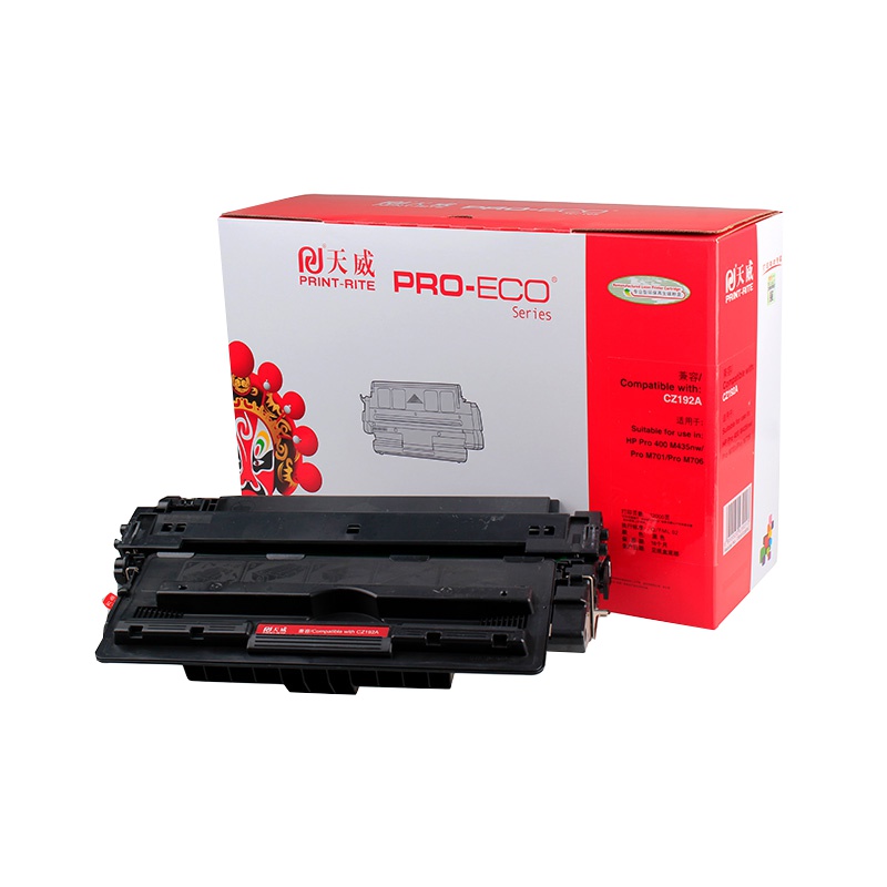 天威(PRINT-RITE) CZ192A硒鼓 适用于HP-M701(CZ192A)-黑色硒鼓带芯片-新版 12000页