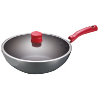 苏泊尔(SUPOR)麦饭石不粘锅煎炒锅平底锅 星星石系列健康30cm家用少油烟燃气电磁炉适用炒菜锅具炒菜锅 PC30W3