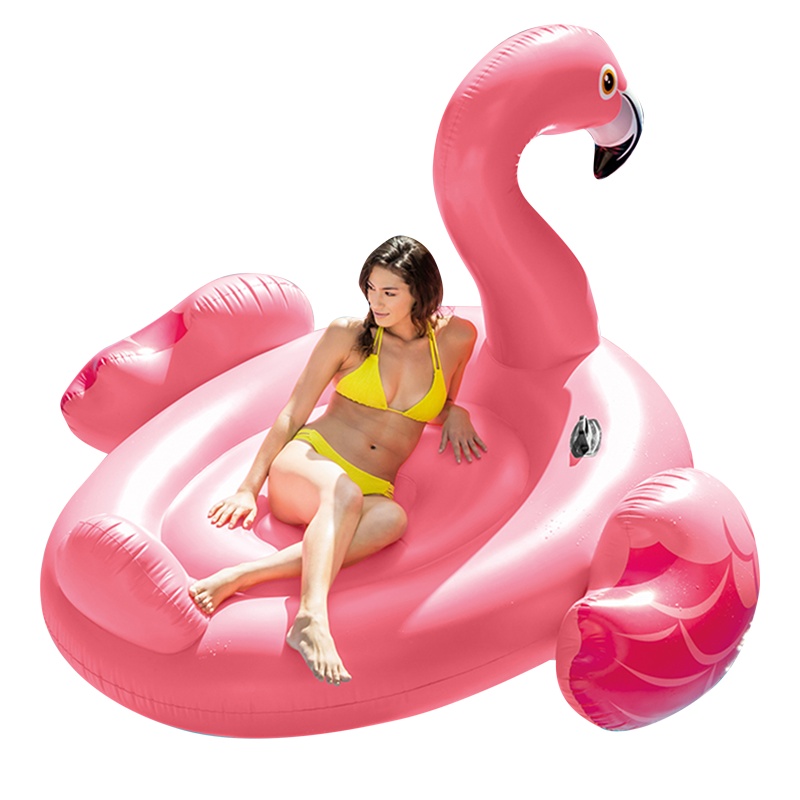 INTEX独角兽游泳圈成人充气玩具浮排浮床加厚火烈鸟水上儿童坐骑