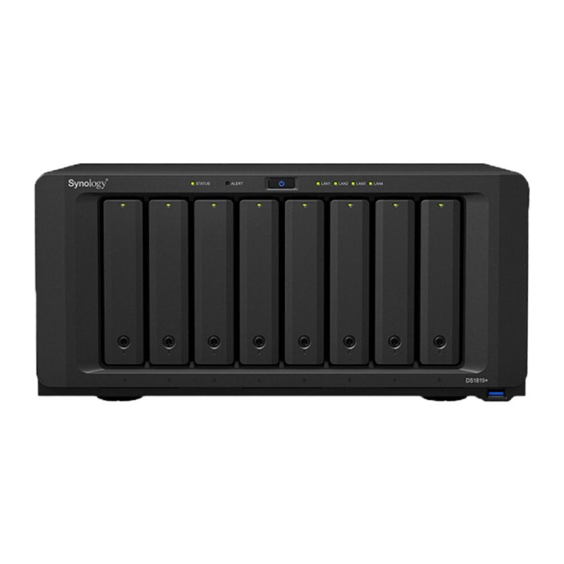 群晖(Synology)DS1819+ NAS网络存储服务器 (无内置硬盘 )