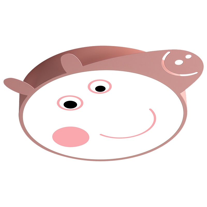 七只蚂蚁北欧创意马卡龙简约现代卧室小猪佩奇乔治北欧男孩女孩儿童房吸顶灯卧室房间小猪佩奇可爱卡通温馨灯具ZY217