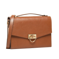 MICHAEL KORS 口盖包 MK圆环标 光面皮 30F0G1HM2L