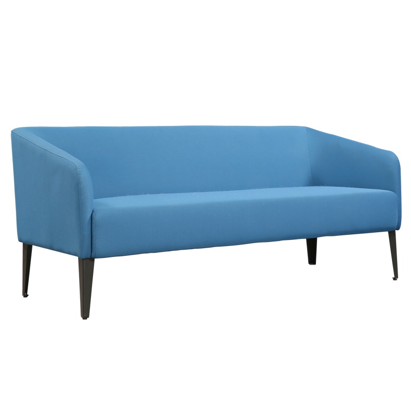 [红心家居]现代简约休闲三人位沙发办公室布艺沙发