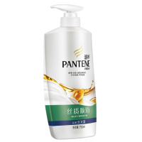 潘婷 丝质顺滑去屑洗发露750ML