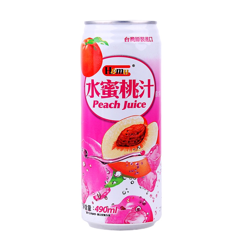 Hamu- 水蜜桃汁饮料 490ml