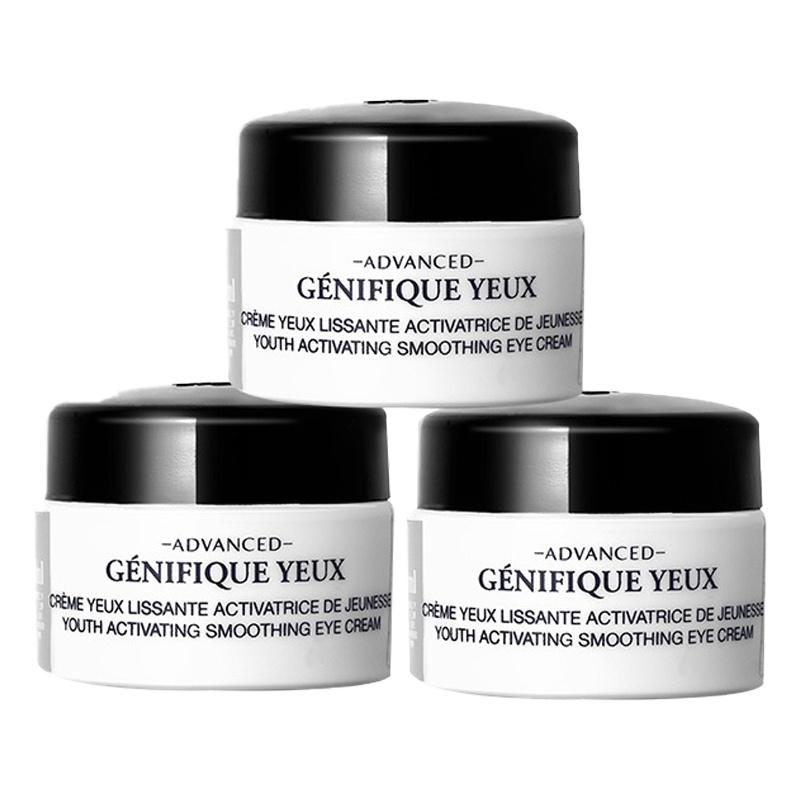 [国内专柜版 顺丰速运]兰蔻肌底精华眼霜5ml*3 小黑瓶发光眼霜 平滑细纹 改善眼袋 淡化熊猫眼