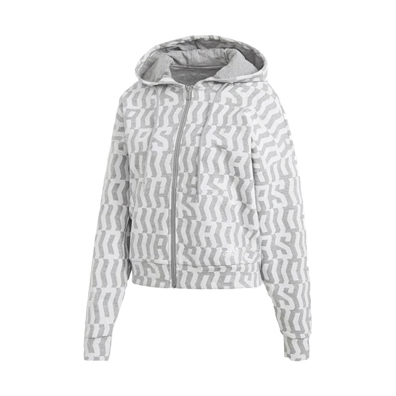 Adidas阿迪达斯外套女2020春新款连帽运动夹克FL4225