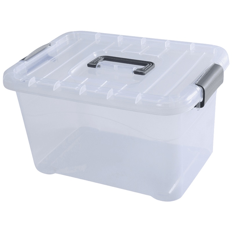 权夫人透明收纳箱塑料家用衣服内衣收纳盒大小号衣物玩具储物箱子整理箱