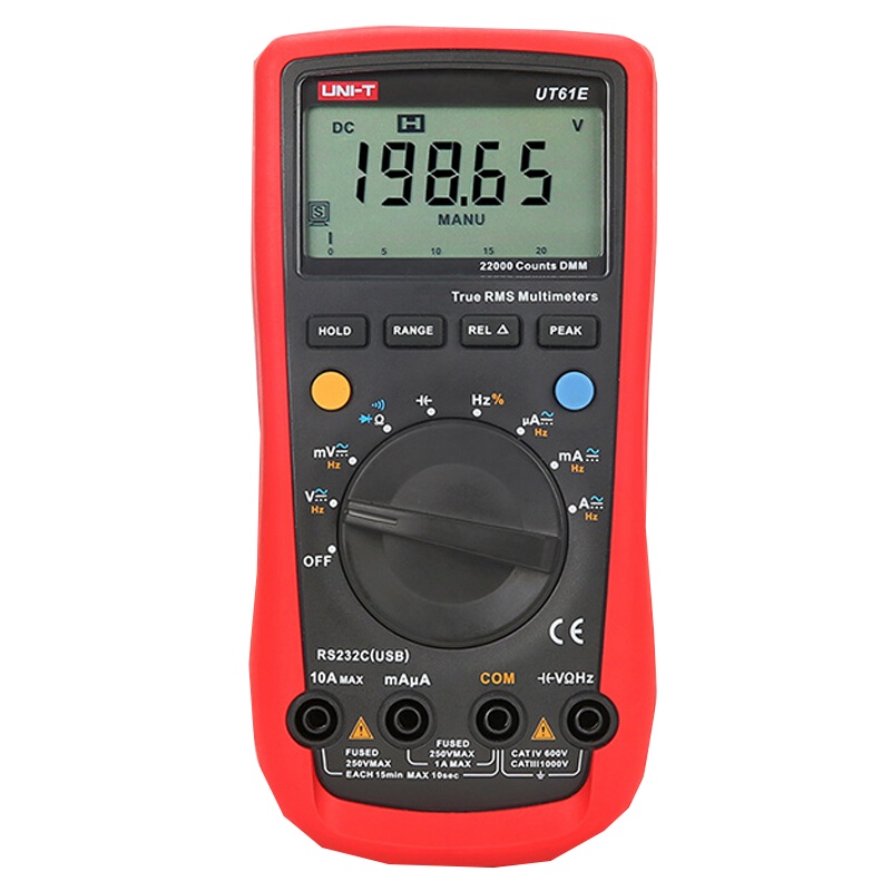 优利德 UT61E 自动量程型数字万用表 单位(件)