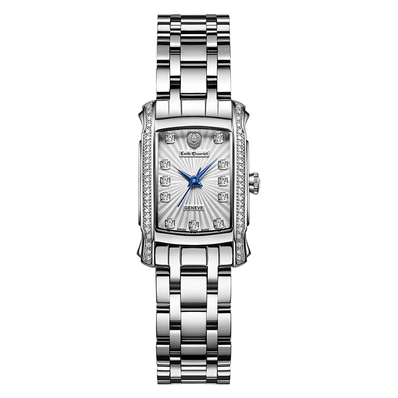 艾米龙（Emile Chouriet）手表奥德赛系列 精钢表带石英女表61.2149.L.E.2.27.6