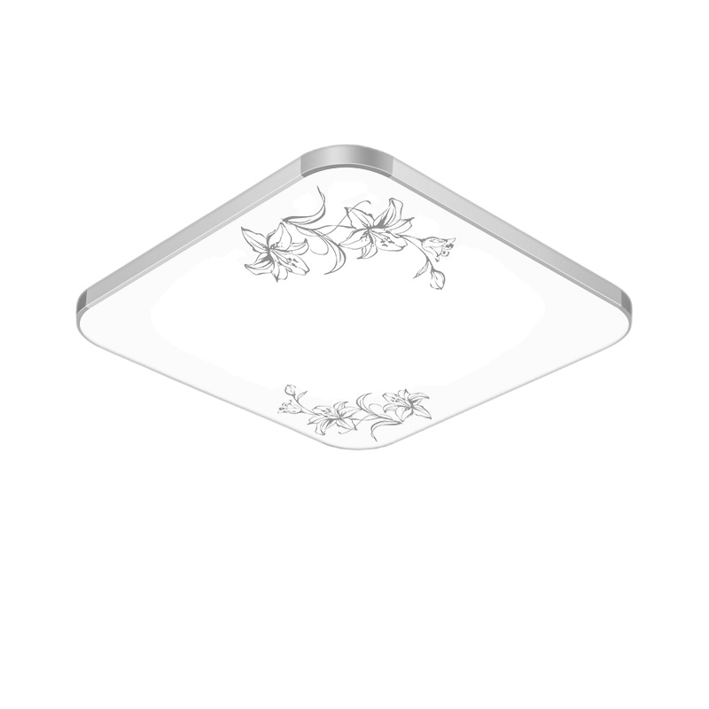 LED吸顶灯正方形简约铝材卧室灯客厅灯阳台灯书房餐厅过道玄关灯