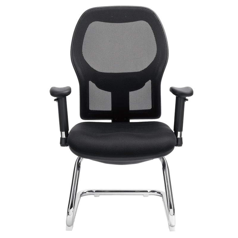 钜晟 办公椅网布人体工学员工椅弓形会议椅ZCH-096C