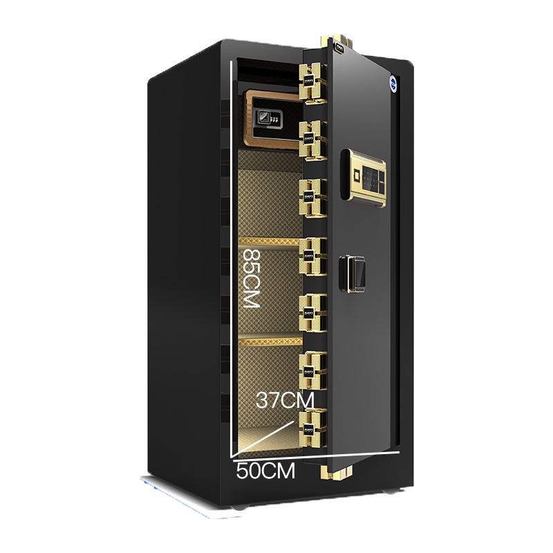 【大一】保险柜 飞跃系列150cm指纹型 大型家用办公单门保险箱 全钢保管箱升级防盗保管柜 爵士黑