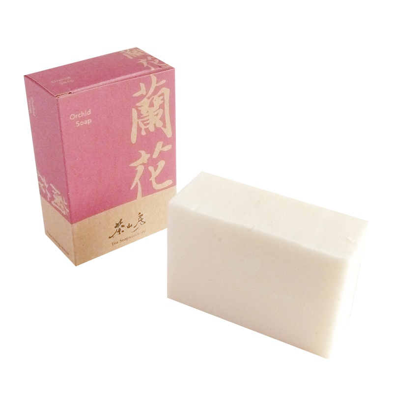 台湾茶山房兰花皂手工皂兰花清洁皂温和洁面皂 浮水皂50g