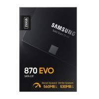 三星(SAMSUNG)250GB SSD固态硬盘 SATA3.0接口 870 EVO(MZ-77E250B)