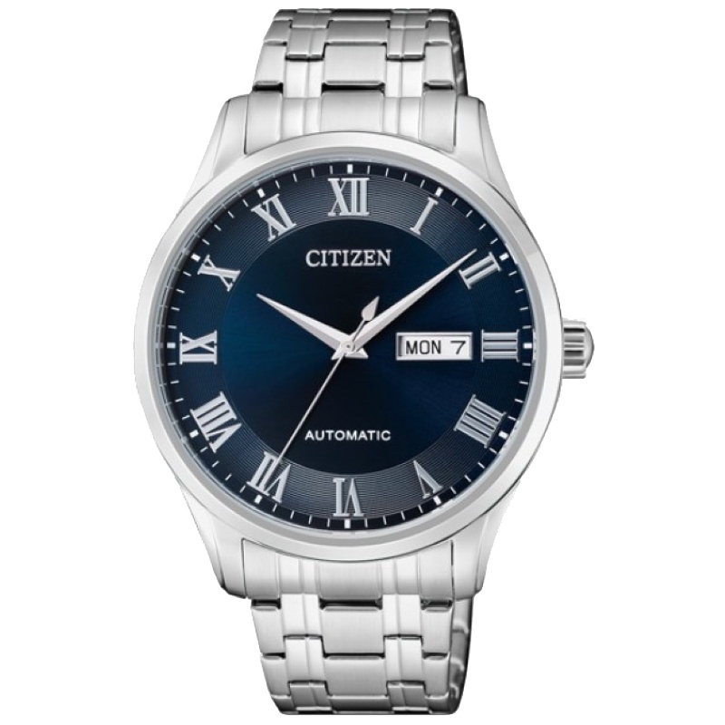 国行 西铁城(CITIZEN)手表 自动机械简约不锈钢表带商务时尚男表 NH8360-80LB