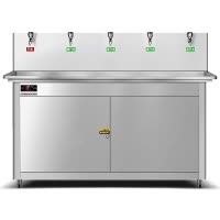 德玛仕 DEMASHI 商用开水器直饮水机 KS-27LG-3/SRZ-3L 自动数字显示不锈钢电热饮水机 奶茶店热水炉