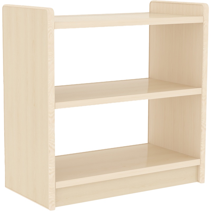 二层柜幼儿园实木柜储物柜组合儿童卧室收纳架子整理架多层玩具架