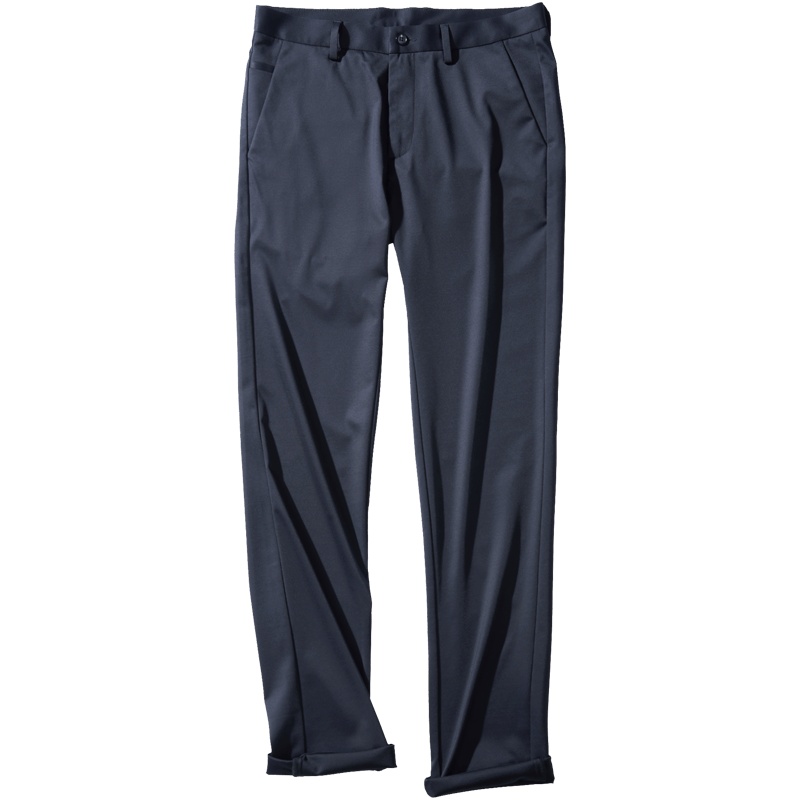 千纸鹤休闲裤2019夏装新款青年韩版休闲简约弹力修身裤子男70152