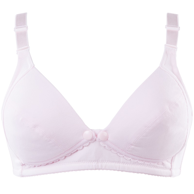 贝贝怡前开扣无钢圈哺乳文胸183Y360