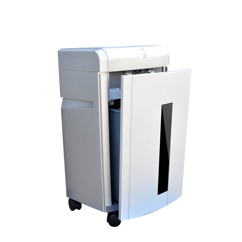 科密(Comet) L-915 碎纸机 办公商务粉碎机 碎卡碎光盘 单次碎纸15张 4级 银色 20升