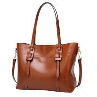 [顺丰配送]女包欧美潮真皮斜挎单肩包高品质手提包大容量女士托特包