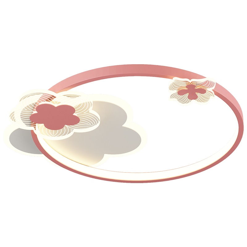 七只蚂蚁 儿童房灯现代简约灯具公主房卧室吸顶灯小女孩卡通创意天使爱心灯蓝色粉色儿童灯男孩房吸顶灯卧室灯具JH-X2167