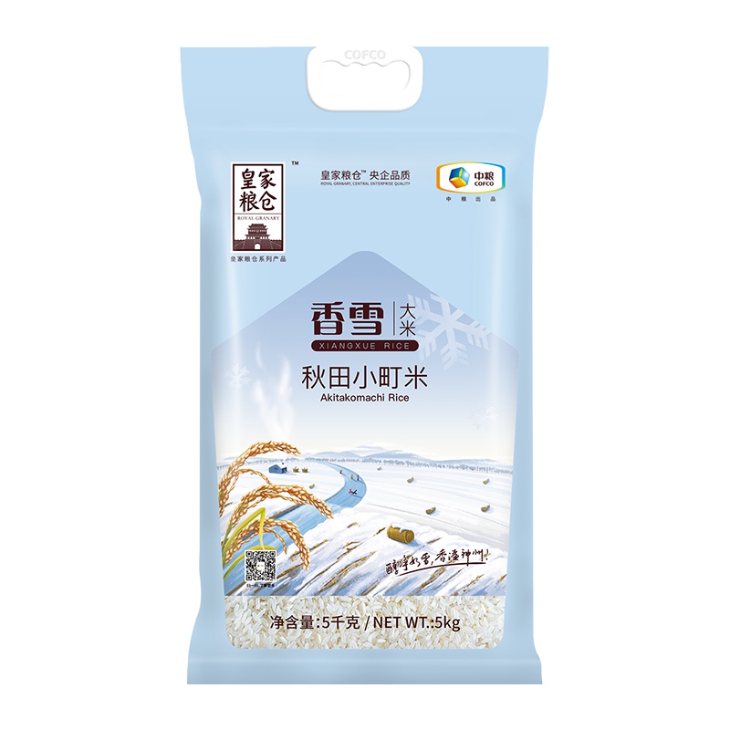 中粮皇家粮仓香雪秋田小町米