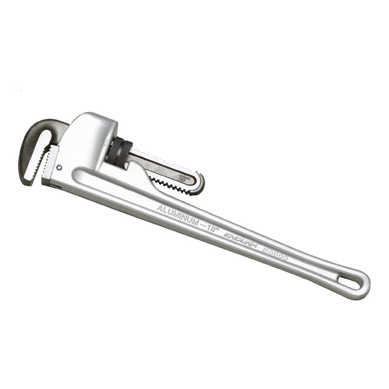 力易得(ENDURA)18英寸铝合金管子钳 水管钳管钳子 450mm E5665 1把(货期3-5天)