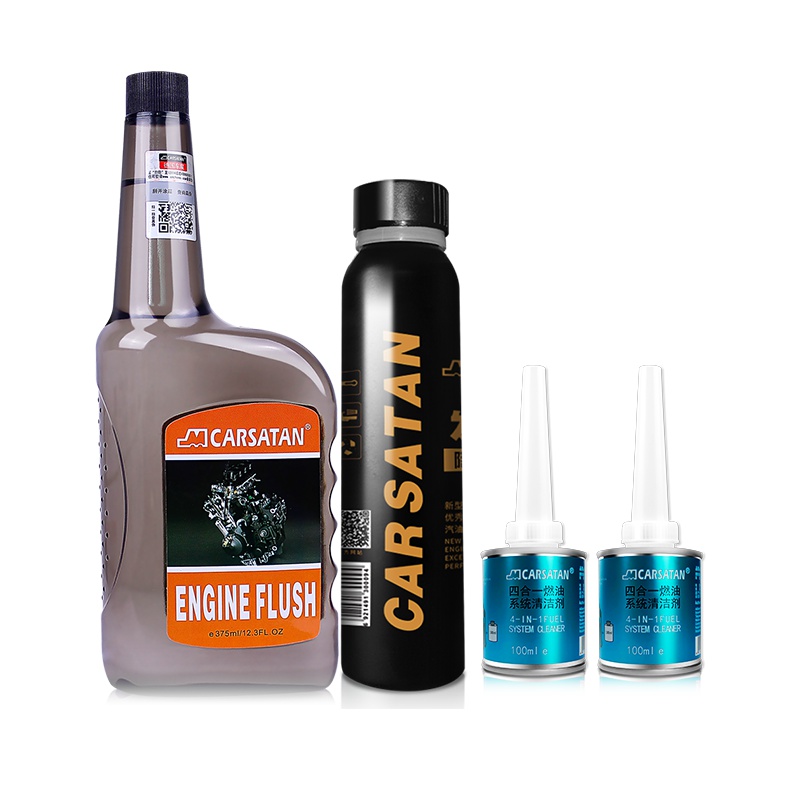 车魔carsatan发动机内部清洗剂免拆积碳净陶瓷保护剂机油添加剂烧机油修复剂套装