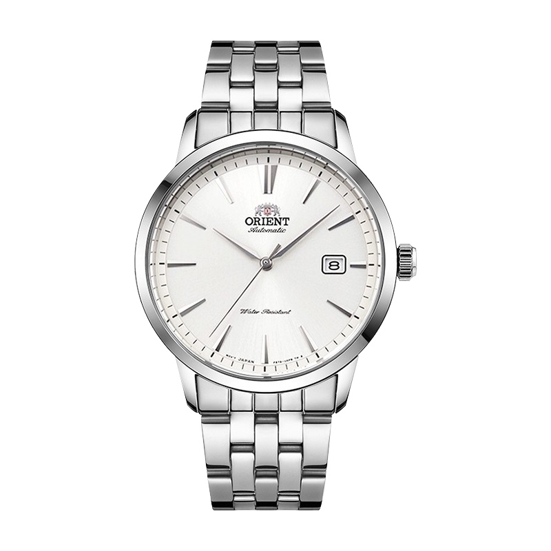 东方双狮(ORIENT)手表日本原装进口经典名雅系列全自动机械简约时尚防水商务男士腕表RA-AC0F02S10D