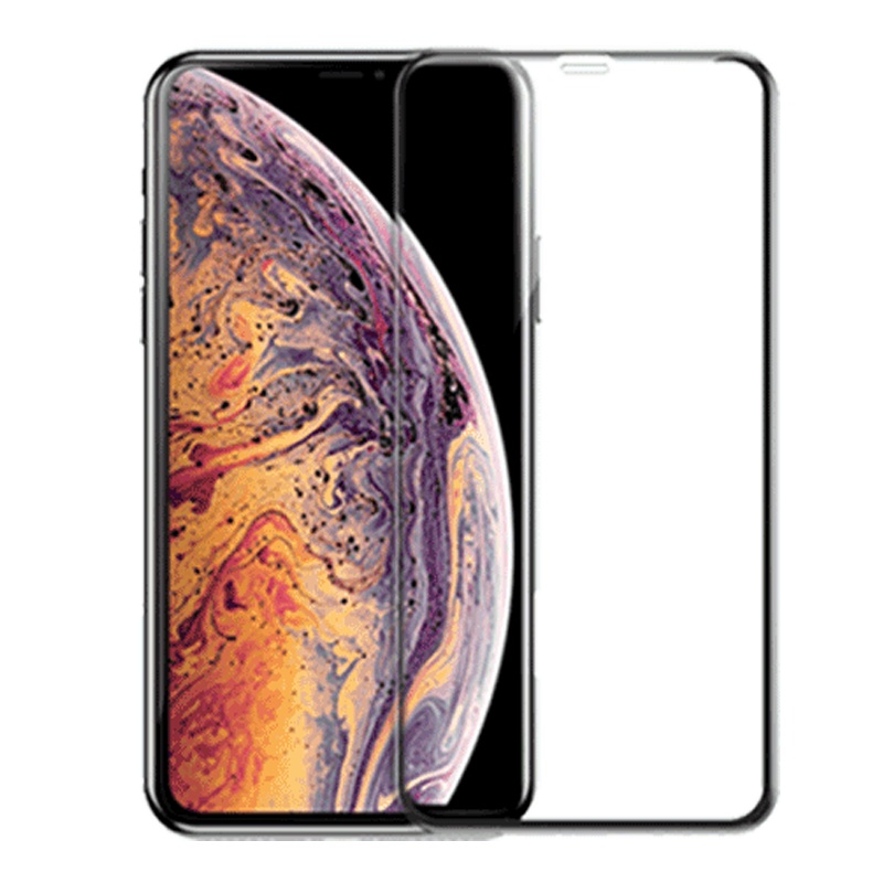 Intermail iPhone 11钢化膜苹果XR玻璃手机贴膜防摔6.1寸全屏覆盖全包边高清保护膜防指纹xr