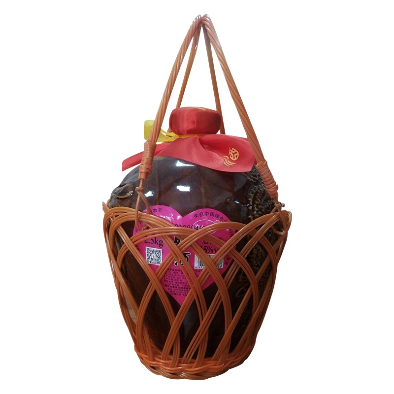 [兴宁特产馆]客家公主 客家黄酒 甜型糯米火灸娘酒 月子酒 2.5Kg/坛 15%vol