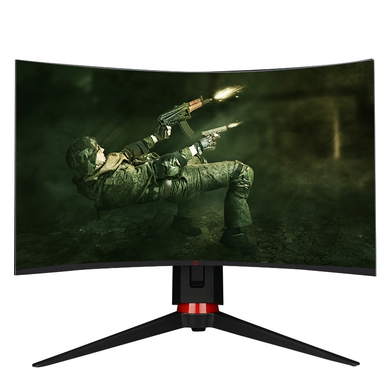 宁美国度显示器27英寸2K电竞显示器144Hz赛博朋克GTA5游戏电脑显示屏幕曲面GN276CQ