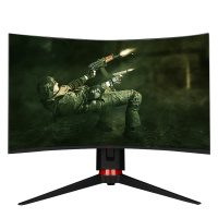宁美国度显示器27英寸2K电竞显示器144Hz赛博朋克GTA5游戏电脑显示屏幕曲面GN276CQ