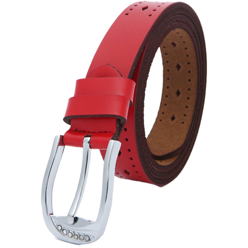 俞兆林新款时尚潮流纯色女式皮带 百搭简约学生裤腰带