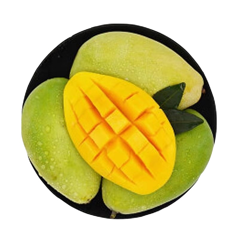 越南玉芒 大青芒 约5斤 5-8个 单果300-500g 新鲜水果 当季整箱 甜心芒 应季