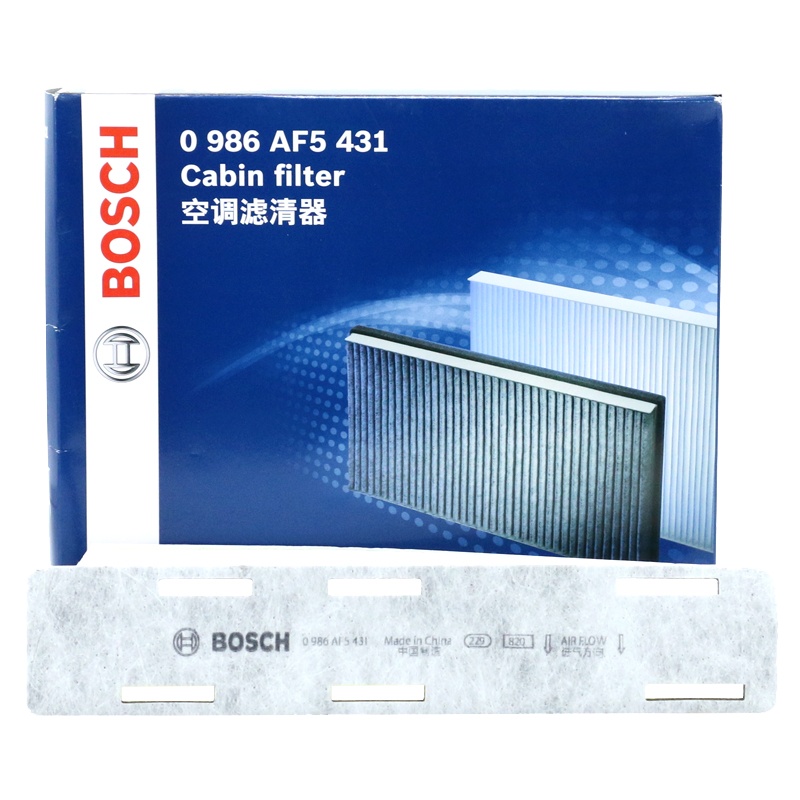 博世(BOSCH)空调滤清器0986AF5431(大众迈腾/速腾/帕萨特/cc/途观/途安/开迪/高尔夫/明锐/速派)