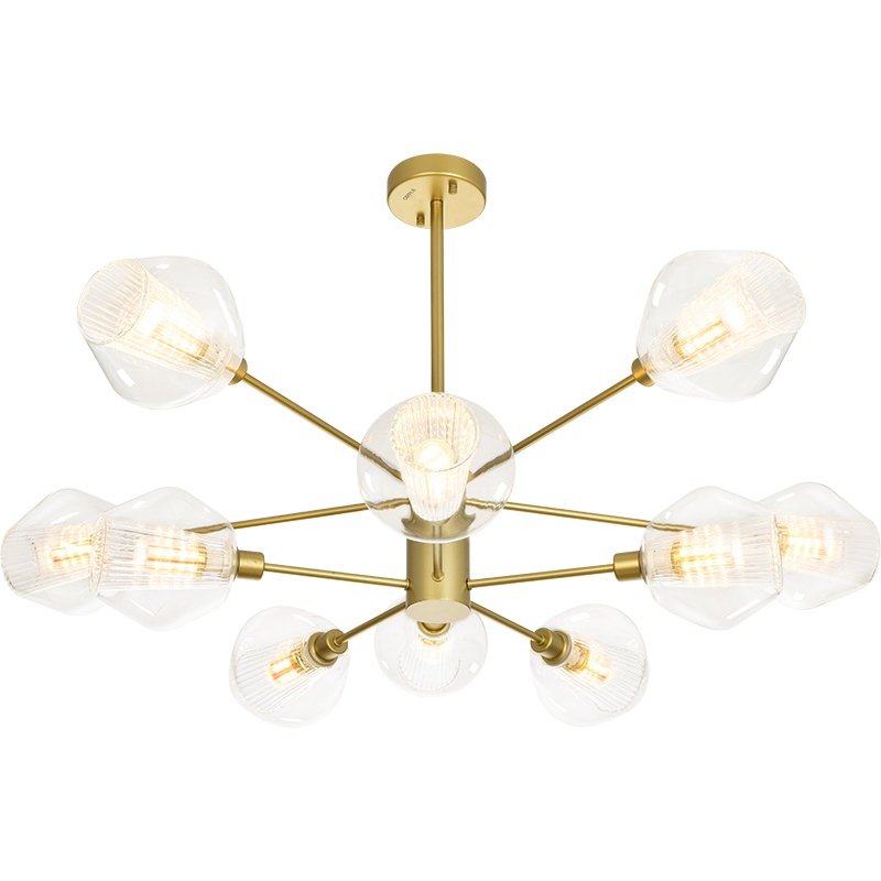 欧普照明(OPPLE)后现代吊灯客厅灯饰简约餐厅卧室大气北欧分子灯具 朵拉