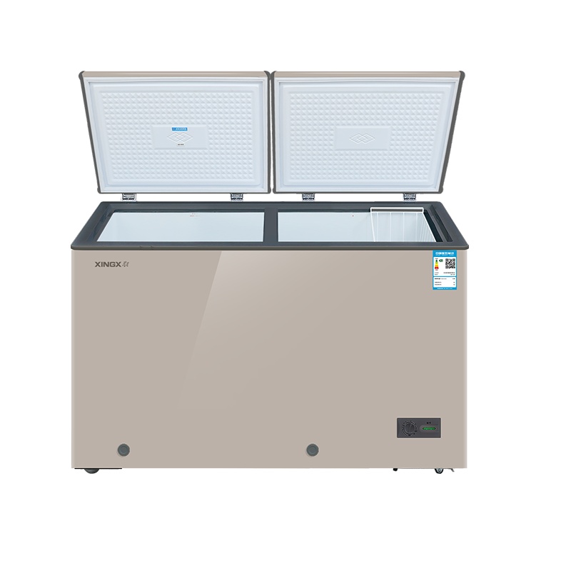 星星(XINGX) 232升家用冰柜 冷柜 商用 冷藏冷冻转换 双温冰柜 顶开门 微霜系列 强冷冻力 BCD-232R