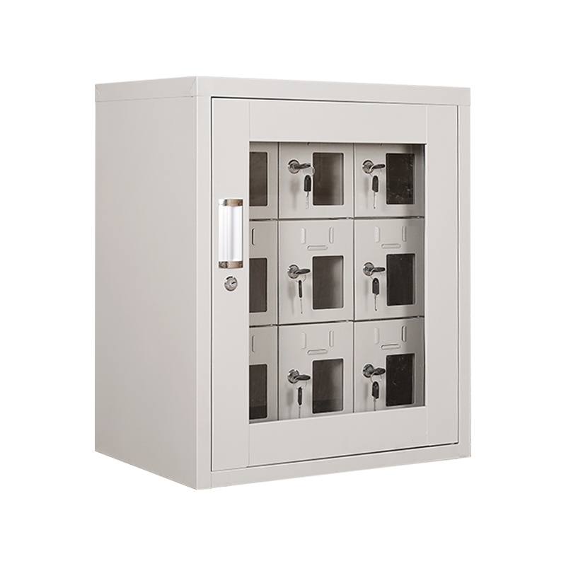 振奥 手机充电柜 手机存放柜 单位员工手机保管柜 铁皮柜 带锁9门