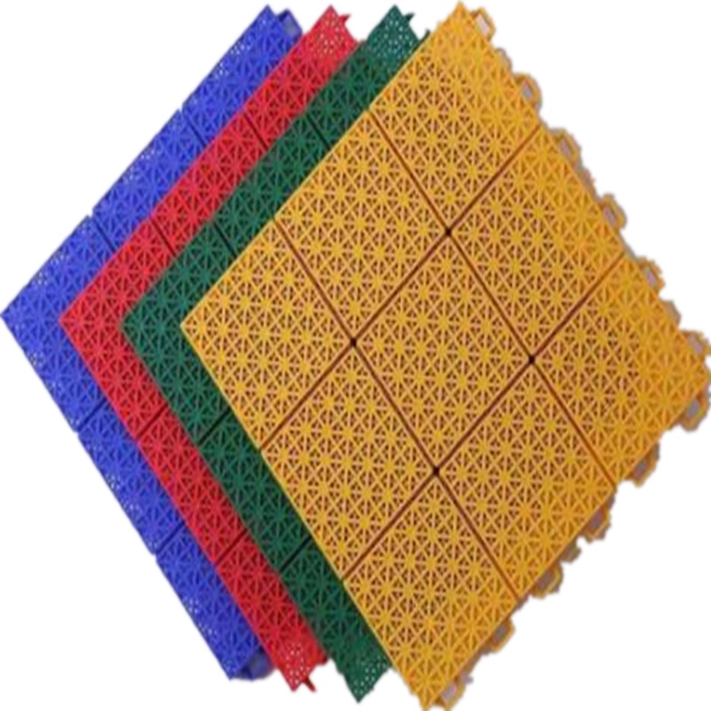 丰甲塑料防滑拼装悬浮地垫34*34*1.5cm聚丙烯悬浮地板九宫格