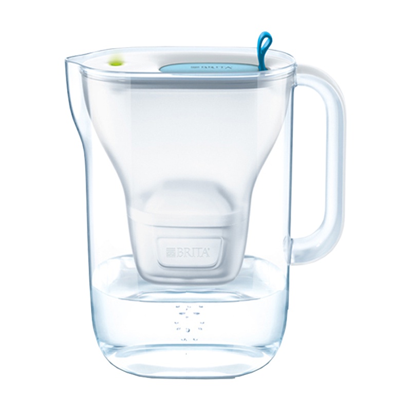 BRITA碧然德-德国技术STYLEXL纯净滤水壶-蓝色-3.6L净水器净水机