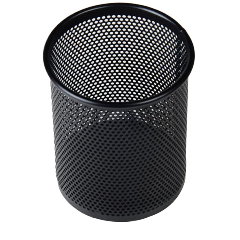 晨光(M&G)ABT98403色金属网格圆形笔筒收纳盒 按个销售(H)