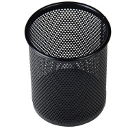 晨光(M&G)ABT98403色金属网格圆形笔筒收纳盒 按个销售(H)