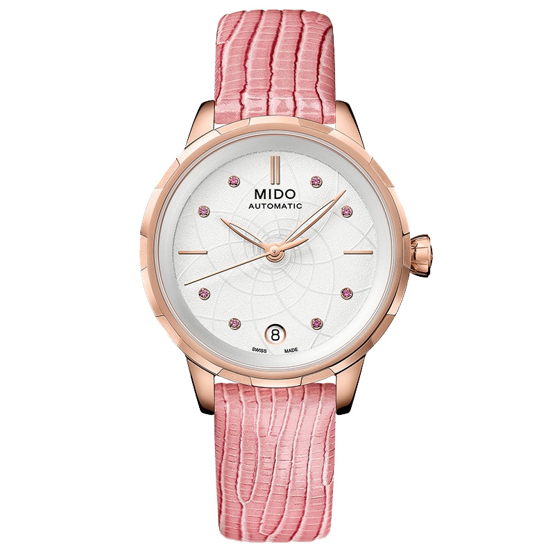 美度(MIDO)瑞士手表 花淅系列自动机械女士手表M043.207.36.011.00